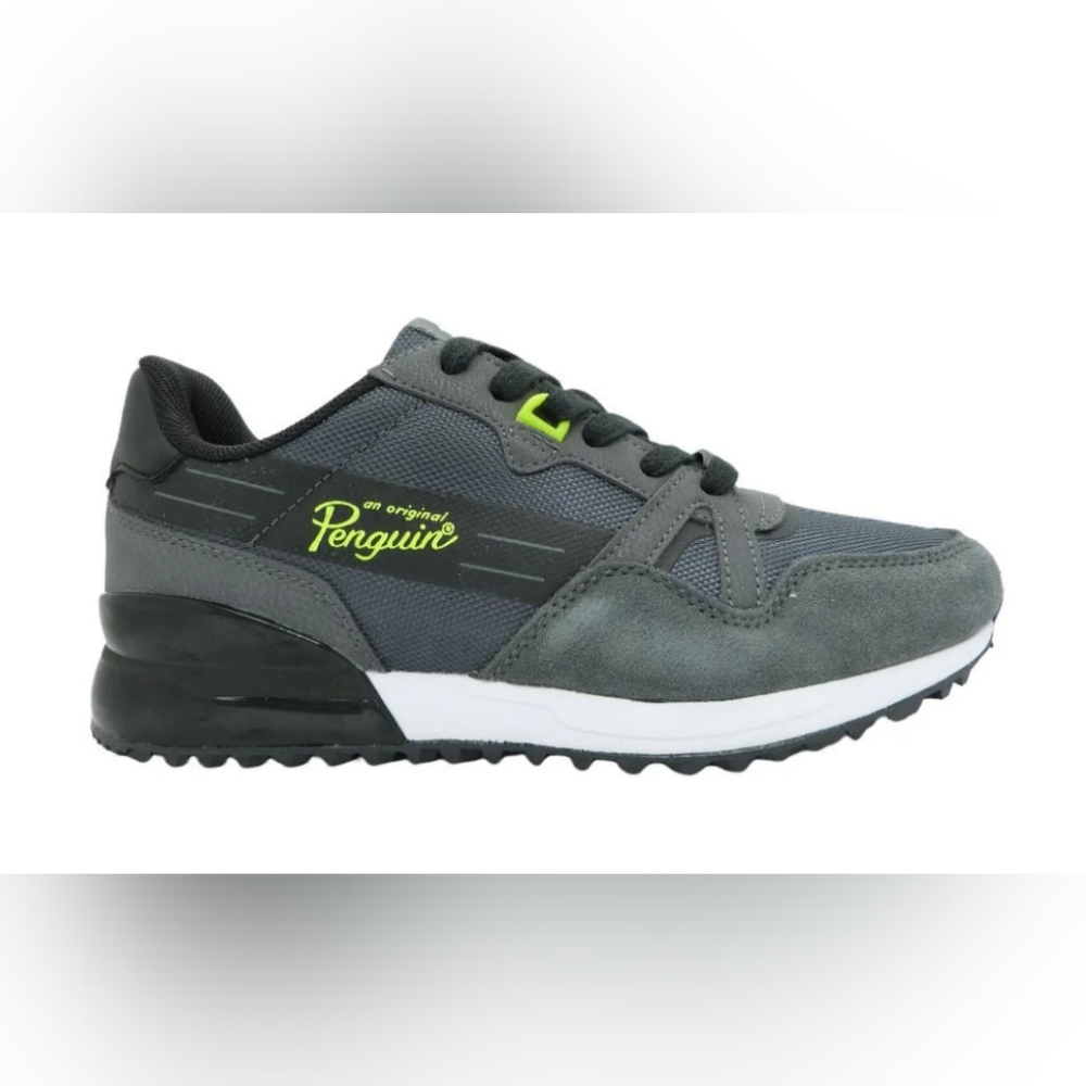 Original Penguin Gray and Black Sneakers